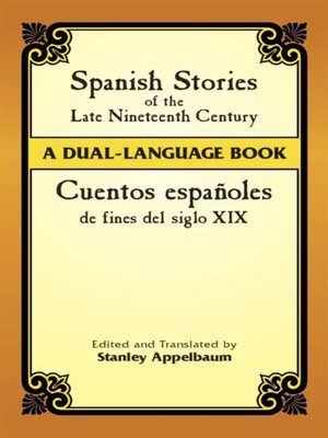 cover image of Spanish Stories of the Late Nineteenth Century